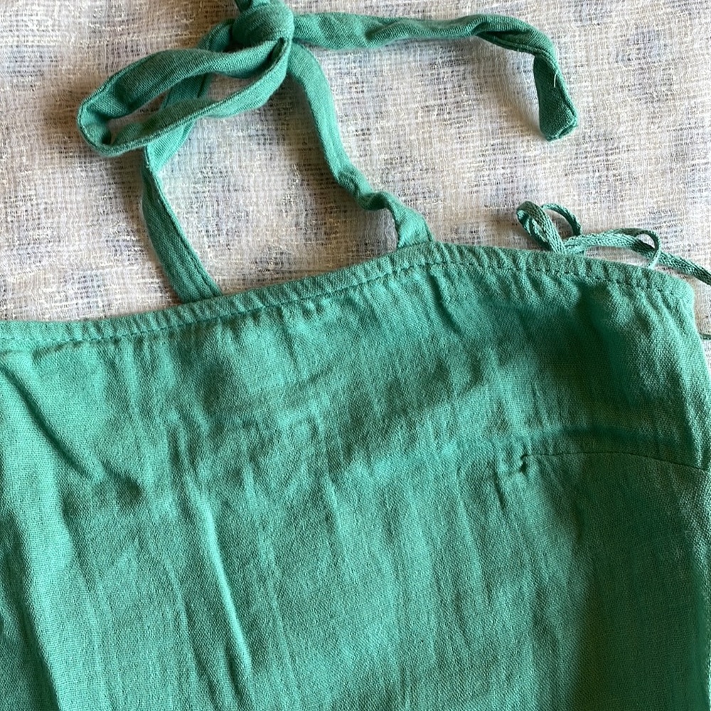 Cotton long dress from GAP with tie knots - Picture 5 of 7